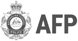 Client logo - AFP (Australian Federal Police)